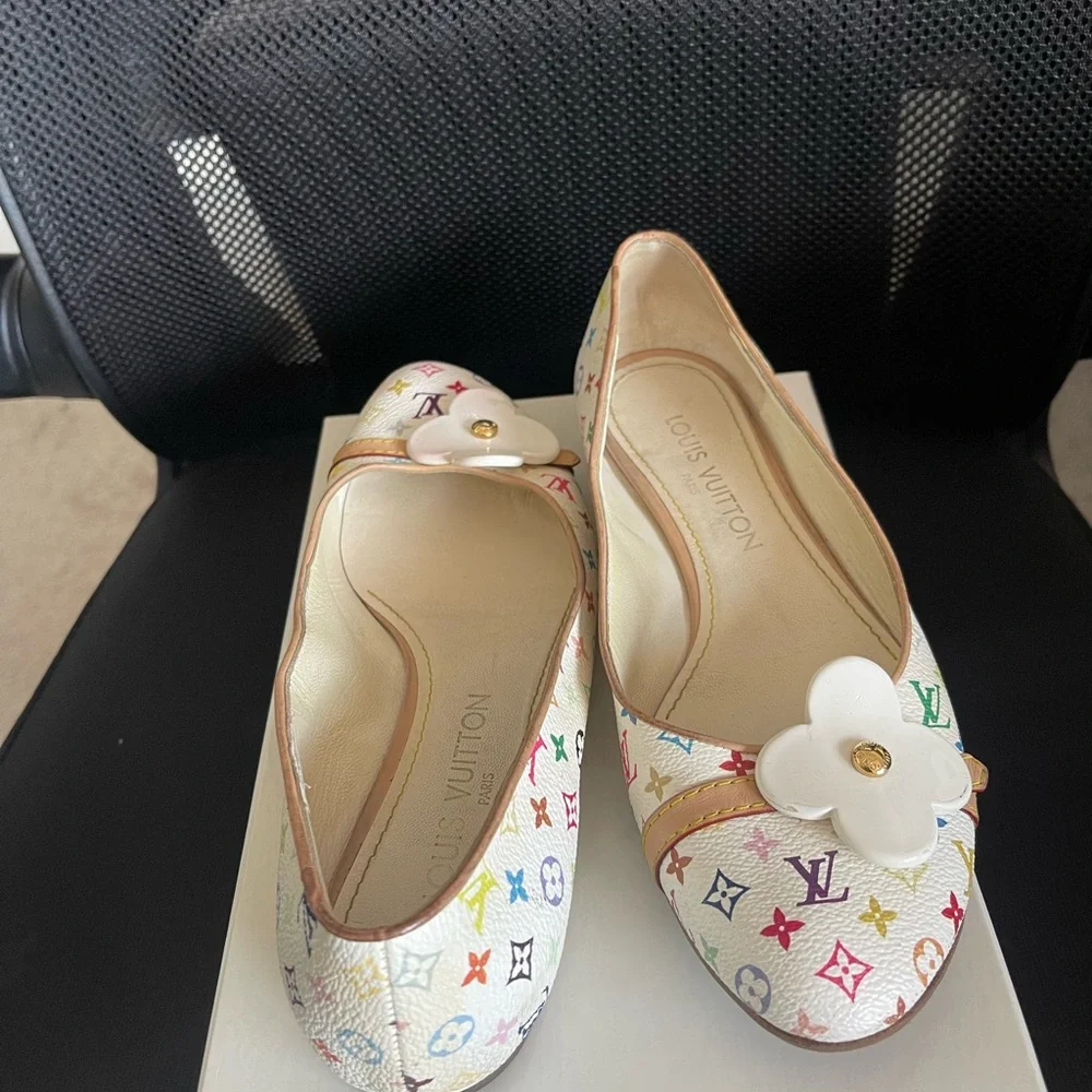 Vintage Louis Vuitton Ballet Flats - Picture 3 of 4